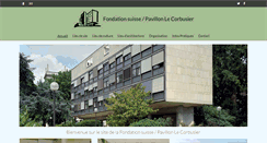 Desktop Screenshot of fondationsuisse.fr