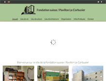 Tablet Screenshot of fondationsuisse.fr